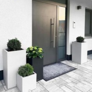 KARE FİBER SAKSI 18