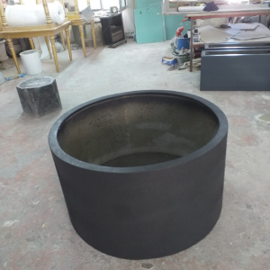 SİLİNDİR FİBER SAKSI 12