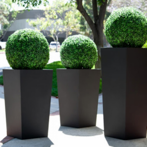 KARE KONİK FİBER SAKSI 5