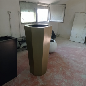 SİLİNDİR KONİK DİBER SAKSI 7