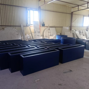 DİKDÖRTGEN FİBER SAKSI 8